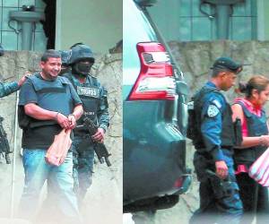 José Inocente y Griselda Amaya fueron capturados el 3 de octubre de 2014.