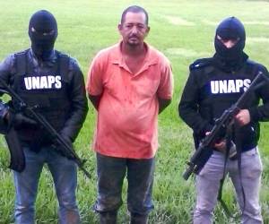 Adonis Orlando Urbizu Barahona fue detenido en Esparta.