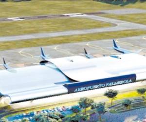 En el diseño, el edificio de la terminal de Palmerola contará con cinco mangas.