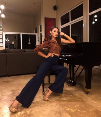 Rely Ramos, la guapa periodista olanchana que quiere la corona en el Miss Honduras Universo 2021&nbsp;&nbsp;