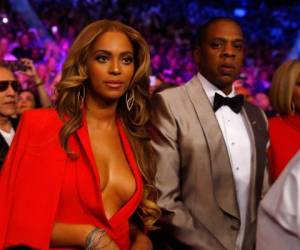Beyonce acudió al evento acompañada de su esposo, el rapero Jay-Z.