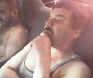 Las primeras fotos del 'Chapo' Guzmán tras recaptura.