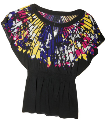 Rayonismo pictórico de moda