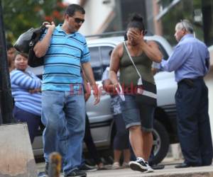 Familiares del joven llegaron desde La Mosquitia a retirar el cuerpo.