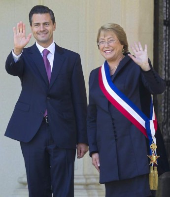 Michelle Bachelet asume como presidenta de Chile