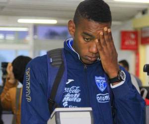 El legionario Bryan Róchez no estará ante Colombia por lesión.