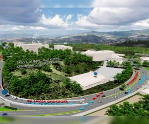 Con la construcción del paso de 700 metros se espera canalizar el tráfico que generará la instalación del gobierno en el FF AA.