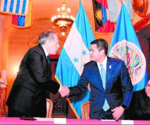 Hasta finales de este mes se suscribiría el convenio con la OEA para la instalación de la Maccih, cuya duración seria de unos cuatro años.