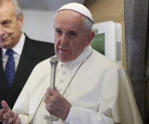El papa Francisco dijo a los jóvenes: Jesús 'nunca nos invitaría a ser sicarios'.