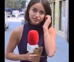 Detenido por “nalgear” a reportera de televisión en directo en España