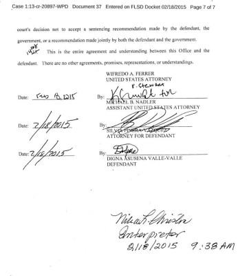 La hondureña Digna Valle acuerda delatar a cómplices en el narcotráfico