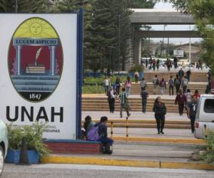 Los estudiantes reciben clases con normalidad en la mayoría de los edificios de la UNAH.