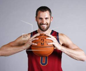Kevin Love firmó la extensión el martes y de inmediato colgó una foto en Instagram. Foto:AP