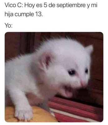 Memes: 'Hoy es 5 de septiembre', pero la hija de Vico C no cumple 13, sino 30