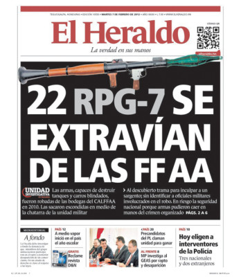 Honduras: Las 10 denuncias de 2012