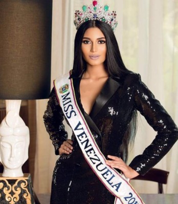 Los 'retoques' en el rostro de Sthefany Gutiérrez, Miss Venezuela, que revolucionan Internet