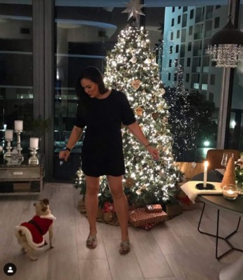 Personalidades hondureñas comparten fotos navideñas en Instagram