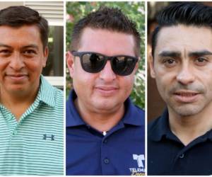 Los periodistas Javier Rojas, Kaziro Aoyama, Rubén Rodríguez no dudaron en compartir su opinión del juego entre México y Honduras con EL HERALDO (Foto: Ronal Aceituno/OPSA)