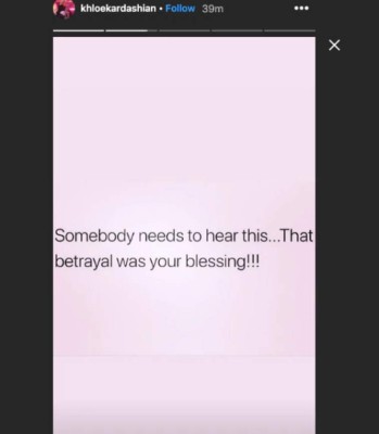 Khloé Kardashian confirma infidelidad de Tristan Thompson y Jordyn Woods