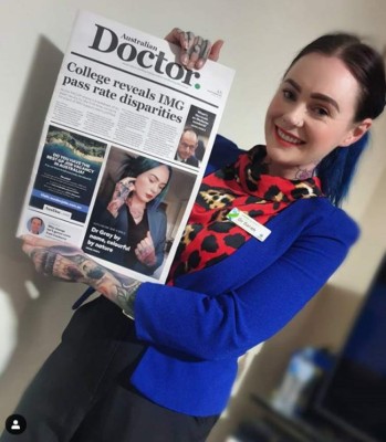 FOTOS: Así es Sarah Gray, 'la doctora más tatuada del mundo'