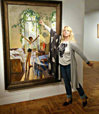 Irina Slavina, la periodista rusa que se prendió fuego en un parque (FOTOS)