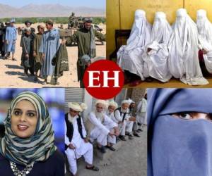 Tras la toma del poder de los talibanes en Afganistán, hombres y mujeres deben ajustarse nuevamente a los estrictos códigos de vestimenta islámica para evitar terribles castigos como los latigazos. ¿Cómo deben vestir? Lee a continuación. FOTOS: AP/AFP