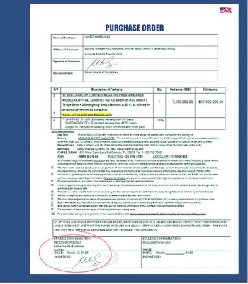 Invest-H ignoró a empresas de México y España para compra de hospitales móviles