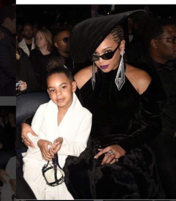 VIDEO: Gracioso momento de la hija de Beyoncé en los Grammy 2018 alborota las redes