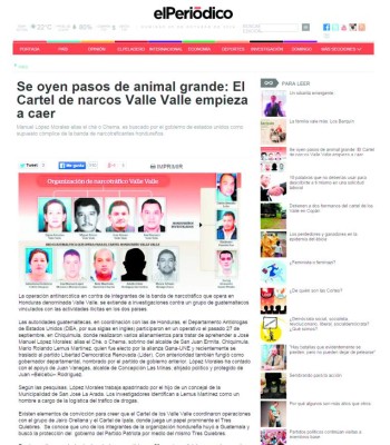 Honduras: Hermanos Valle tienen más raíces en Guatemala