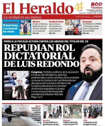 Repudian rol dictatorial de Luis Redondo