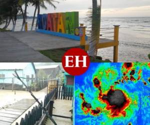 El ciclón tropical Nana provocó inundaciones y daños leves en algunas zonas de Honduras, siendo la más golpeada la insular. Asimismo, alcanzó las costas de Belice durante las primeras horas del jueves. Fotos COPECO.