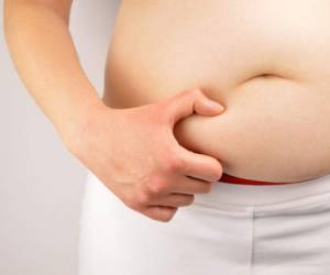 La grasa visceral es la grasa abdominal que se acumula en el abdomen en los espacios entre los órganos. Foto Canva.