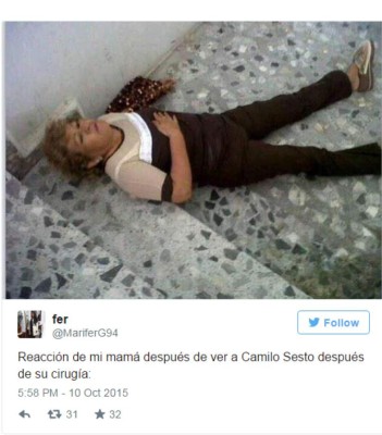 Los memes y las burlas más sonadas por el rostro de Camilo Sesto