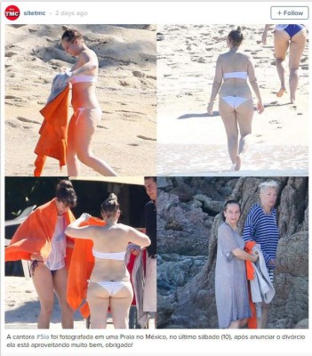 ¿Cómo luce la cantante Sia sin su peculiar peluca?