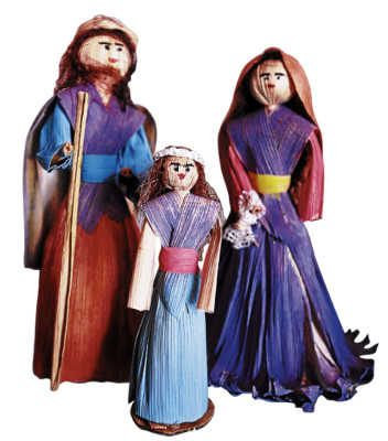 Hermosas creaciones que nacen en la milpa