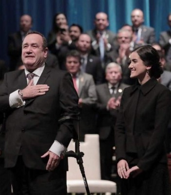 FOTOS: Así fue la toma de posesión de Giammattei, nuevo presidente de Guatemala