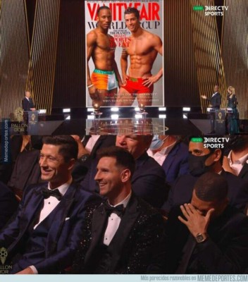 Messi es feliz con su Balón de Oro y memes arremeten contra Cristiano Ronaldo
