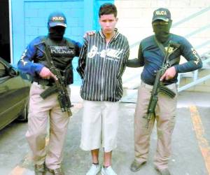 El presunto extorsionador Cristian Alberto Meza Estrada, capturado tras un enfrentamiento armado en la Kennedy.