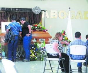 El velatorio de Carlos Ordóñez se llevó a cabo este sábado en la sede del Colegio de Abogados de Honduras, en la capital de la República