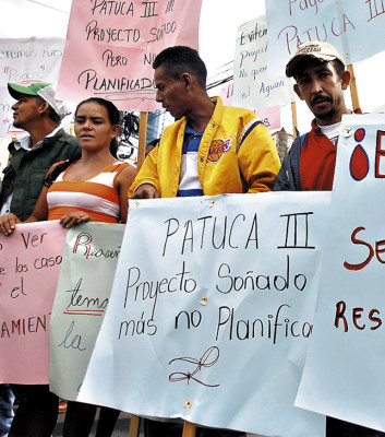 Amenazan con paralizar proyecto Patuca III