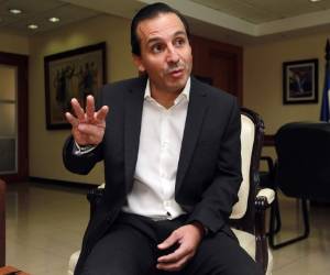 El secretario de Finanzas, Wilfredo Cerrato Rodríguez.