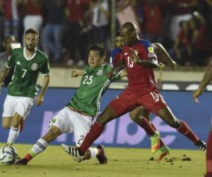 Panameños y aztecas empataron 0-0 en el estadio Rommel Fernández de la capital panameña (foto: AFP)