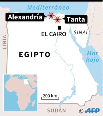 Dos atentados con bomba dejan decenas de muertos en iglesias cristianas de Egipto