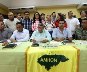 La junta directiva de la Amhon hará las gestiones para que se les otorgue la pensión a los alcaldes.