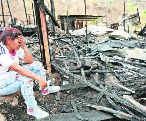 En el hecho murió calcinada una mascota que no logró salir de la vivienda.