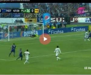 Santiago Vergara anotó un golazo esta tarde en el estadio Nacional. Vídeo cortesía de Televicentro.