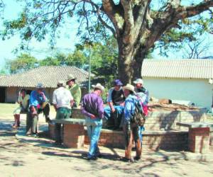 El municipio de Aguanqueterique está en el departamento de la Paz y la mayoría de sus habitantes se dedican al cultivo de café.