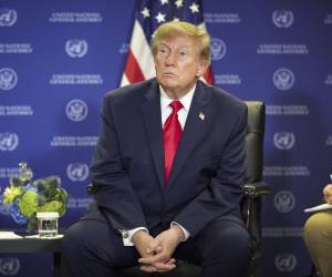 Ahora nosotros les estamos haciendo la guerra a ellos, declaró Trump ante los mandatarios al inicio del encuentro.