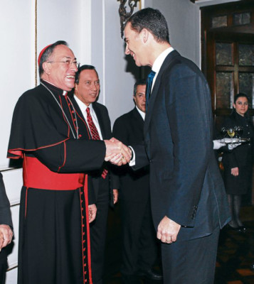 Honores para el príncipe de Asturias