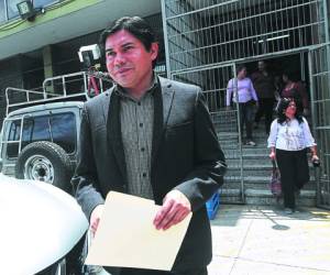 Wilfredo Méndez no reconoció el resultado en las elecciones de Libre y no aceptó el cargo de candidato a regidor. Ayer fue al TSE a interponer su renuncia.